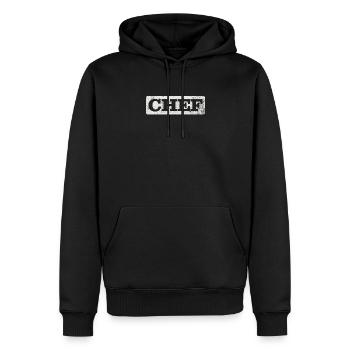 Chef Cook Hobby Chef - Men’s Premium Organic Hoodie - black - Front - Nico (187cm)