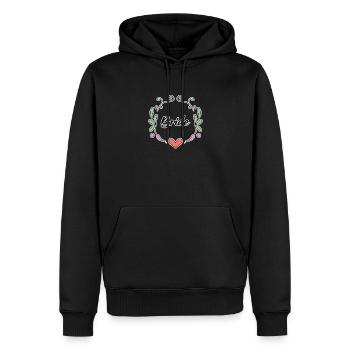 Braut Junggesellinnenabschied - Männer Premium Bio Hoodie - Schwarz - Vorne - Nico (187cm)
