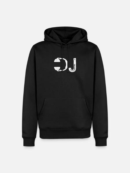 DJ Headphone Shirt I Heart Being A DJs Party Tee - Men’s Premium Organic Hoodie - black