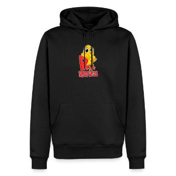 Rente 2023 Ruhestand Renteneintritt Rentner - Männer Premium Bio Hoodie - Schwarz - Vorne - Nico (187cm)