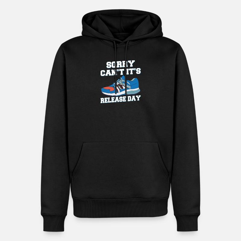 Sneakerhead Sammler - Männer Premium Bio Hoodie - Schwarz