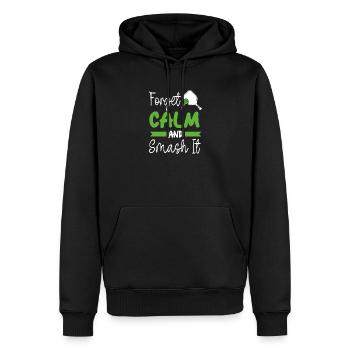 Pickleball Accessories for Pickleball Players Sports Fan - Men’s Premium Organic Hoodie - black - Front - Nico (187cm)