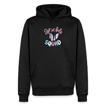 Eiscreme - Männer Premium Bio Hoodie - Schwarz - Vorne - Nico (187cm)