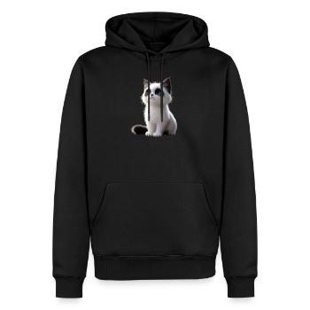 Ragdoll Katze Ragdollkatze Cat Süße Ragdoll Katzen - Männer Premium Bio Hoodie - Schwarz - Vorne - Nico (187cm)
