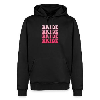 Junggesellin Jungesellinnenabschied Braut - Männer Premium Bio Hoodie - Schwarz - Vorne - Nico (187cm)