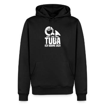 Sousaphon Orchester Blaskapelle Musiker - Männer Premium Bio Hoodie - Schwarz - Vorne - Nico (187cm)