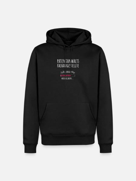 Patentanwaltsfachangestellte Ausbildung Beruf - Männer Premium Bio Hoodie - Schwarz