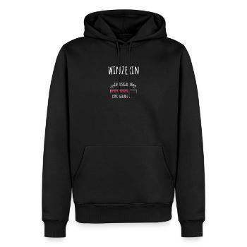Winzerin Ausbildung Beruf Geschenk - Männer Premium Bio Hoodie - Schwarz - Vorne - Nico (187cm)