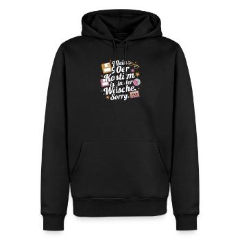 My 90s Costume In The Lingerie Theme Party - Men’s Premium Organic Hoodie - black - Front - Nico (187cm)