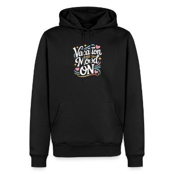 Vacation Mood On Sommer Festival Reise Club Urlaub - Männer Premium Bio Hoodie - Schwarz - Vorne - Nico (187cm)