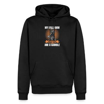Lustiges Tanzpartner Ballroom Design Männer Frauen - Männer Premium Bio Hoodie - Schwarz - Vorne - Nico (187cm)