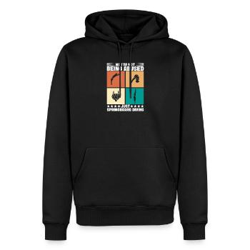 Kunstspringen Turmspringer Sprungbrett - Männer Premium Bio Hoodie - Schwarz - Vorne - Nico (187cm)