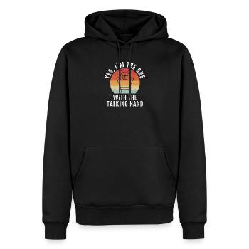 Puppenspiel Puppenspieler Marionette Puppen - Männer Premium Bio Hoodie - Schwarz - Vorne - Nico (187cm)