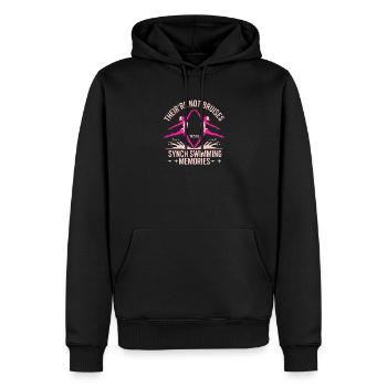 Synchronschwimmen Kunstschwimmen Wassersport - Männer Premium Bio Hoodie - Schwarz - Vorne - Nico (187cm)