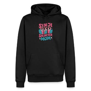 Synchronschwimmen Kunstschwimmen Wassersport - Männer Premium Bio Hoodie - Schwarz - Vorne - Nico (187cm)