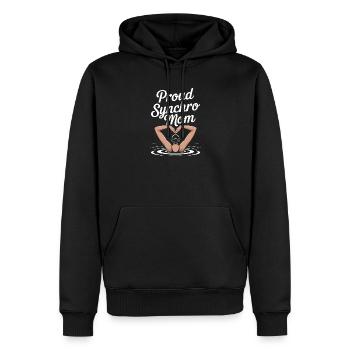 Synchronschwimmen Kunstschwimmen Wassersport - Männer Premium Bio Hoodie - Schwarz - Vorne - Nico (187cm)