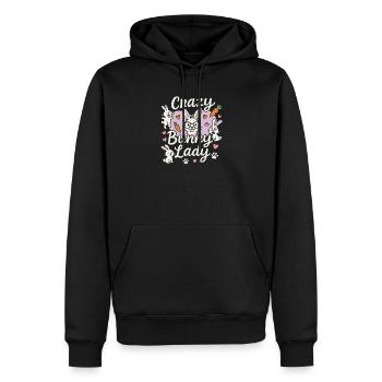 Ich liebe Angeln mit dem besten Fang meines Lebens - Männer Premium Bio Hoodie - Schwarz - Vorne - Nico (187cm)