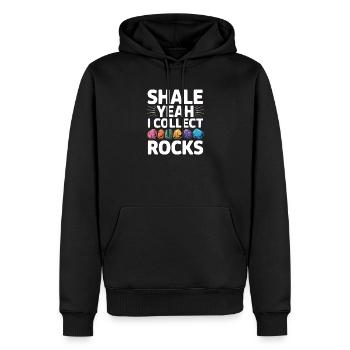 Gestein sammeln Rockhound Gestein Sammler Geologie - Männer Premium Bio Hoodie - Schwarz - Vorne - Nico (187cm)