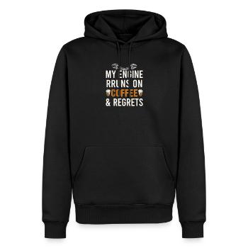 Mechanical Engineering Mechanical Engineer - Men’s Premium Organic Hoodie - black - Front - Nico (187cm)