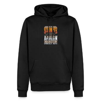 Auto Tuner Tuning Kfz Werkstatt Mechaniker Spruch - Sweat à capuche Premium bio Homme - noir - Devant - Nico (187cm)