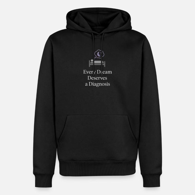 Schlaftechnologe Polysomnographic Tech Rpsgt - Männer Premium Bio Hoodie - Schwarz