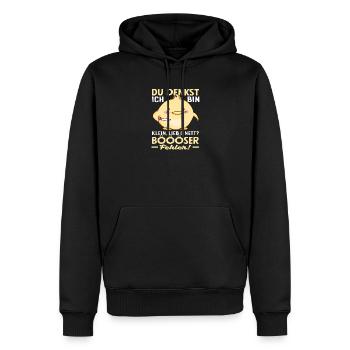 Bad mistake little chicks - Men’s Premium Organic Hoodie - black - Front - Nico (187cm)