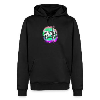 skateboard skate - Männer Premium Bio Hoodie - Schwarz - Vorne - Nico (187cm)