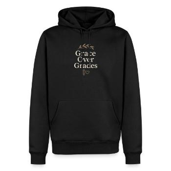 Christlicher Homeschool-mutter-glaube - Männer Premium Bio Hoodie - Schwarz - Vorne - Nico (187cm)