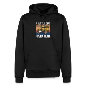 Offroad Racing Dad Off-Roading SUV UTV Car - Männer Premium Bio Hoodie - Schwarz - Vorne - Nico (187cm)