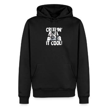 Gruseliger HVAC Geist Geschenk Klima Techniker - Männer Premium Bio Hoodie - Schwarz - Vorne - Nico (187cm)
