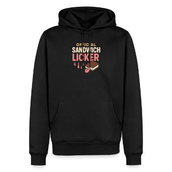 Eis-sandwich-liebhaber Sommerdessert - Männer Premium Bio Hoodie - Schwarz - Vorne - Nico (187cm)