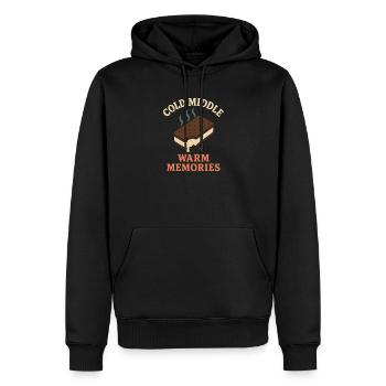 Eis-sandwich-liebhaber Sommerdessert - Männer Premium Bio Hoodie - Schwarz - Vorne - Nico (187cm)
