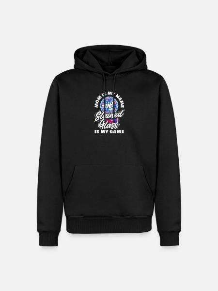 Buntglas-kunst Buntglas-künstler - Männer Premium Bio Hoodie - Schwarz