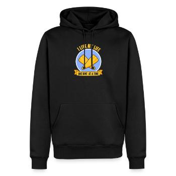 Tauchen Taucher Schnorcheln Sporttaucher - Männer Premium Bio Hoodie - Schwarz - Vorne - Nico (187cm)