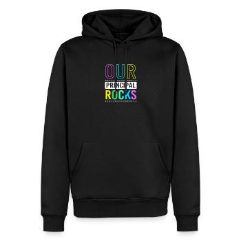 Direktor Schulleitung Schule Rektor Schulleiter - Männer Premium Bio Hoodie - Schwarz - Vorne - Nico (187cm)