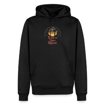 Anime-introvert Weeb Stubenhocker - Männer Premium Bio Hoodie - Schwarz - Vorne - Nico (187cm)