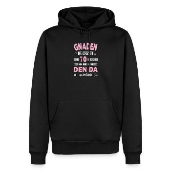 70 ans de mariage anniversaire de relation Mariage Anniversaire de mariage - Sweat à capuche Premium bio Homme - noir - Devant - Nico (187cm)