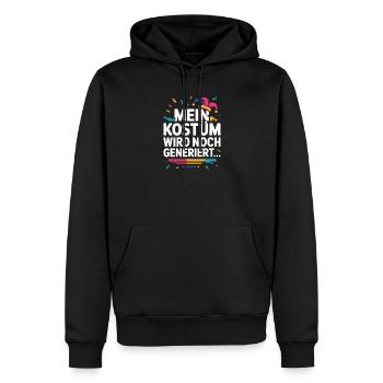 Kostüm Wird Noch Generiert Köln Karneval Fasching - Männer Premium Bio Hoodie - Schwarz - Vorne - Nico (187cm)