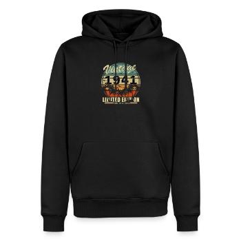 Jahrgang 1941 - Männer Premium Bio Hoodie - Schwarz - Vorne - Nico (187cm)