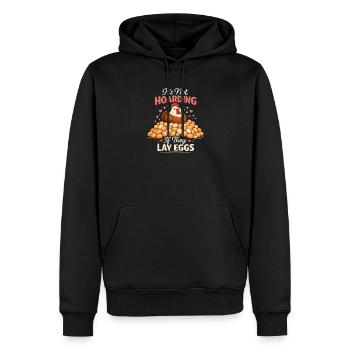 Mathématiques du poulet trop de poulets dans le - Sweat à capuche Premium bio Homme - noir - Devant - Nico (187cm)