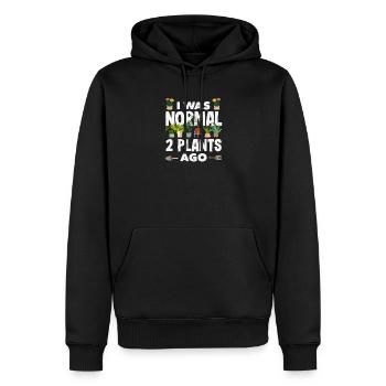 Normal 2 Pflanzen Ago Funny Gardener Garten - Männer Premium Bio Hoodie - Schwarz - Vorne - Nico (187cm)