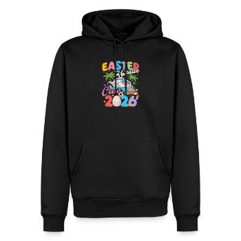 Easter Cruise Crew 2026 Family Trip Fun - Men’s Premium Organic Hoodie - black - Front - Nico (187cm)