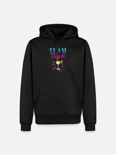 Junggesellinnenabschied Cocktail Team Daiquiri - Männer Premium Bio Hoodie - Schwarz