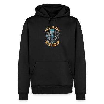 L’anesthésiste dont j’ai besoin est une anesthésie gazeuse - Sweat à capuche Premium bio Homme - noir - Devant - Nico (187cm)