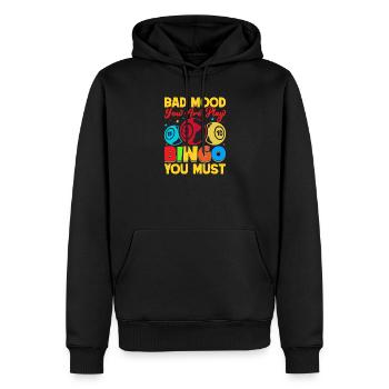 Bingo Game Bad Mood Yor Are Play Bingo - Männer Premium Bio Hoodie - Schwarz - Vorne - Nico (187cm)