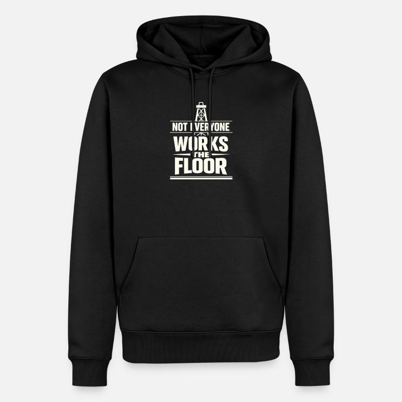 Offshore-bohrer-rig-bohrer Bohrboden Offshore - Männer Premium Bio Hoodie - Schwarz