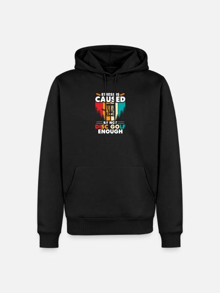 Disc Golf Gifts Disc Golf - Men’s Premium Organic Hoodie - black