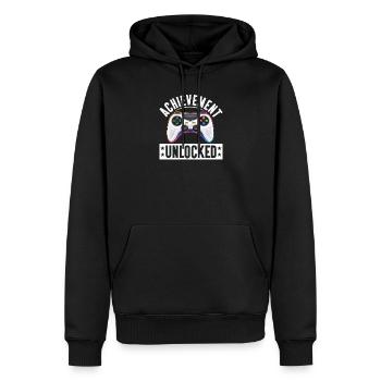 Gamer Gaming Contrôleurs de Jeux Jeux Gaming - Sweat à capuche Premium bio Homme - noir - Devant - Nico (187cm)