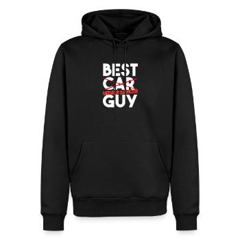 Meilleur danseur hip-hop Citation Drôle de danse Art - Sweat à capuche Premium bio Homme - noir - Devant - Nico (187cm)