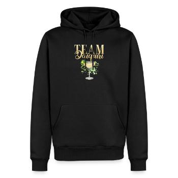 Junggesellinnenabschied Cocktail Team Daiquiri - Männer Premium Bio Hoodie - Schwarz - Vorne - Nico (187cm)